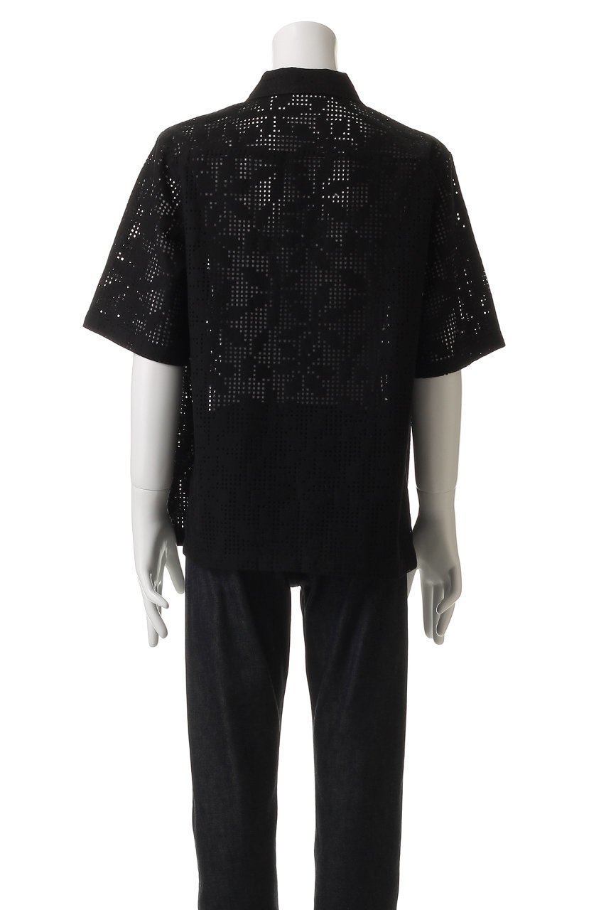 【ミディウミソリッド/MIDIUMISOLID / MEN】の【MEN】lace polo-shirt ポロシャツ 人気、トレンドファッション・服の通販 founy(ファニー) 　ファッション　Fashion　メンズファッション　Fashion for Men　ボトム　Bottoms, Lower Wear　ポロシャツ　Polo Shirt, Collared Tee　レース　Lace, Lace Fabric　ワーク　Workwear, Utility Style　半袖　Short Sleeve, Half Sleeve　夏　Summer　other-4|ID: prp329100004485233 ipo3291000000035952001