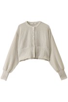 【ミディウミソリッド/MIDIUMISOLID】のsheer crew neck short C/D.S カーディガン ivory|ID: prp329100004485236 ipo3291000000032853978