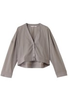 【ミディウミソリッド/MIDIUMISOLID】のsheer voile V/neck CD.S カーディガン l.gray|ID: prp329100004485237 ipo3291000000032854031