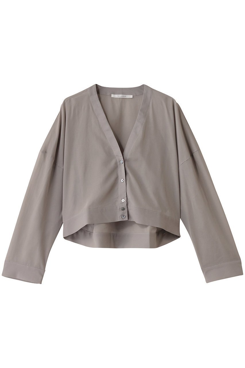 【ミディウミソリッド/MIDIUMISOLID】のsheer voile V/neck CD.S カーディガン インテリア・キッズ・メンズ・レディースファッション・服の通販 founy(ファニー) 　ファッション　Fashion　レディースファッション　Fashion for Women　トップス・カットソー　Cut & Sew Tops　カーディガン・羽織り　Layered Style Cardigans　シャツ・ブラウス・オフィスカジュアル　Elegant Blouses & Button-Ups　カーディガン　Cardigan, Knitwear　スリーブ　Sleeve, Long Sleeve / Short Sleeve　バランス　Balance, Style Balance　ロング　Long, Long-Length　再入荷　Restock / Back in Stock　夏　Summer　春　Spring　S/S・春夏　SS, Spring/Summer, Warm Season　羽織　Haori, Light Jacket　l.gray|ID: prp329100004485237 ipo3291000000032854031