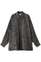 【ミディウミソリッド/MIDIUMISOLID】のprint regular collar big shirt.M シャツ gray|ID: prp329100004485238 ipo3291000000032839559