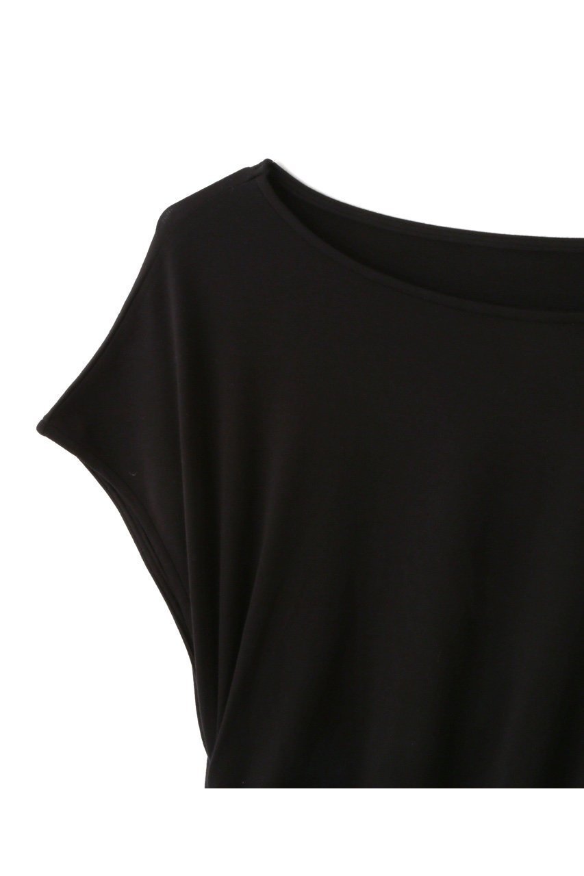 【ル フィル/LE PHIL】のセルロースベア天竺カットソー 人気、トレンドファッション・服の通販 founy(ファニー) 　ファッション　Fashion　レディースファッション　WOMEN　トップス・カットソー　Tops/Tshirt　シャツ/ブラウス　Shirts/Blouses　ロング / Tシャツ　T-Shirts　カットソー　Cut and Sewn　アシンメトリー　Asymmetry　カットソー　Cut And Sew　ギャザー　Gather　シェイプ　Shape　ショート　Short　ジャージー　Jersey　ストレッチ　Stretch　スリット　Slit　スリーブ　Sleeve　ドレープ　Drape　定番　Standard　other-4|ID: prp329100004485240 ipo3291000000032243884