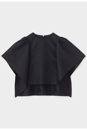 【ル フィル/LE PHIL】のタイルジャカードブラウス 人気、トレンドファッション・服の通販 founy(ファニー) ファッション Fashion レディースファッション Fashion for Women トップス・カットソー Cut & Sew Tops シャツ・ブラウス・オフィスカジュアル Elegant Blouses & Button-Ups ショート Short, Short Length ジャカード／ジャガード Jacquard, Woven Pattern スリット Slit, Slit Detail スリーブ Sleeve, Long Sleeve / Short Sleeve バランス Balance, Style Balance フレア Flare, Flared ペプラム Peplum, Flared Hem |ID:prp329100004485241