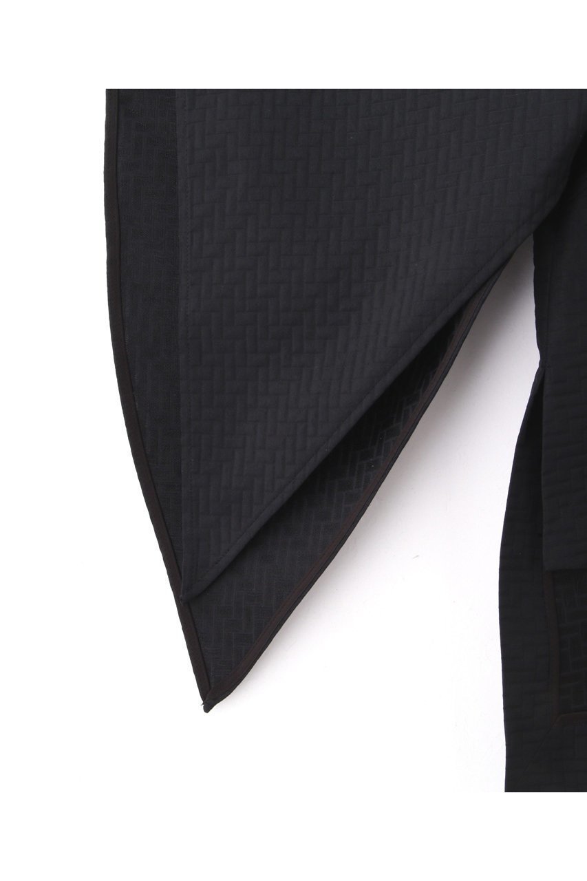 【ル フィル/LE PHIL】のタイルジャカードブラウス 人気、トレンドファッション・服の通販 founy(ファニー) 　ファッション　Fashion　レディースファッション　Fashion for Women　トップス・カットソー　Cut & Sew Tops　シャツ・ブラウス・オフィスカジュアル　Elegant Blouses & Button-Ups　ショート　Short, Short Length　ジャカード／ジャガード　Jacquard, Woven Pattern　スリット　Slit, Slit Detail　スリーブ　Sleeve, Long Sleeve / Short Sleeve　バランス　Balance, Style Balance　フレア　Flare, Flared　ペプラム　Peplum, Flared Hem　other-5|ID: prp329100004485241 ipo3291000000036034163