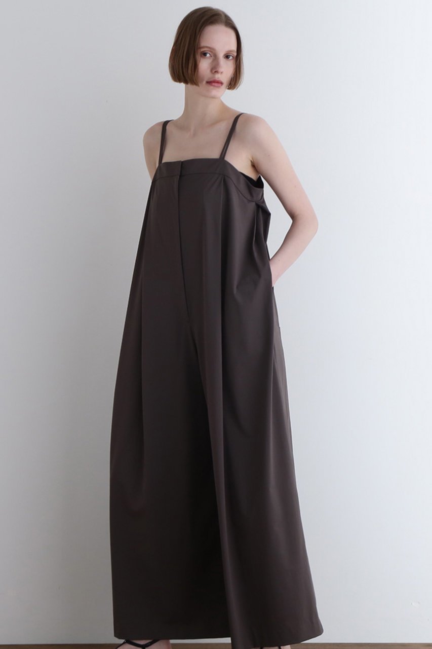 【ル フィル/LE PHIL】のナイロントリコットロンパース 人気、トレンドファッション・服の通販 founy(ファニー) 　ファッション　Fashion　レディースファッション　Fashion for Women　パンツ　Pants & Trousers　サロペット　Overalls, Salopette　シンプル　Simple, Minimal　センター　Center, Center Line　ドレープ　Drape, Draping Fabric　ビッグ　Big, Oversized　マニッシュ　Mannish, Boyish　メンズ　Men's, Menswear　エレガント 上品　Elegant　other-6|ID: prp329100004485242 ipo3291000000032810447