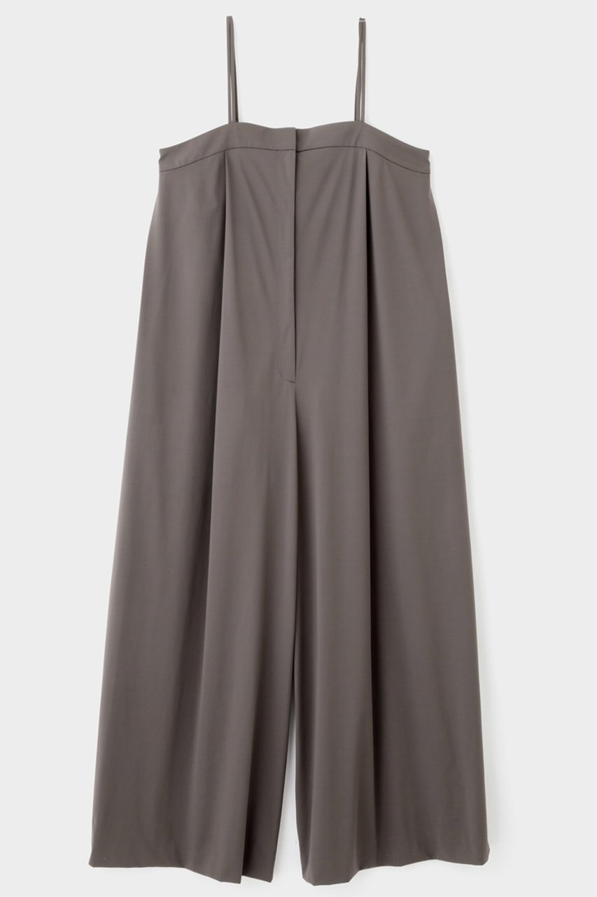 【ル フィル/LE PHIL】のナイロントリコットロンパース インテリア・キッズ・メンズ・レディースファッション・服の通販 founy(ファニー) 　ファッション　Fashion　レディースファッション　Fashion for Women　パンツ　Pants & Trousers　サロペット　Overalls, Salopette　シンプル　Simple, Minimal　センター　Center, Center Line　ドレープ　Drape, Draping Fabric　ビッグ　Big, Oversized　マニッシュ　Mannish, Boyish　メンズ　Men's, Menswear　エレガント 上品　Elegant　ブラウン|ID: prp329100004485242 ipo3291000000035975066