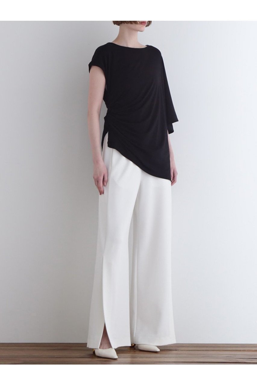 【ル フィル/LE PHIL】のストレッチジョーゼットパンツ 人気、トレンドファッション・服の通販 founy(ファニー) 　ファッション　Fashion　レディースファッション　Ladies' Fashion Online　パンツ　Pants　サテン　Satin　シンプル　Simple　ジャージー　Jersey　ジョーゼット　Georgette　テクスチャー　Texture　ドレープ　Drape　ワイド　Wide　エレガント 上品　Elegant　other-7|ID: prp329100004485243 ipo3291000000031616708