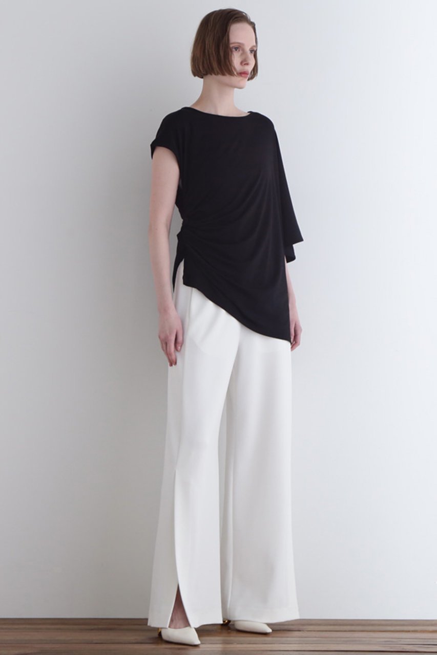 【ル フィル/LE PHIL】のストレッチジョーゼットパンツ 人気、トレンドファッション・服の通販 founy(ファニー) 　ファッション　Fashion　レディースファッション　Fashion for Women　パンツ　Pants & Trousers　サテン　Satin, Glossy Fabric　シンプル　Simple, Minimal　ジョーゼット　Georgette, Semi-Sheer Fabric　テクスチャー　Texture, Textured Fabric　ドレープ　Drape, Draping Fabric　ワイド　Wide, Wide Fit　エレガント 上品　Elegant　再入荷　Restock / Back in Stock　other-7|ID: prp329100004485243 ipo3291000000036884937