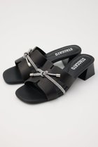 【スタッカート/STACCATO】のドルチェリボンミュール ブラック|ID:prp329100004485250