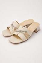 【スタッカート/STACCATO】のドルチェリボンミュール エクリュ|ID:prp329100004485250