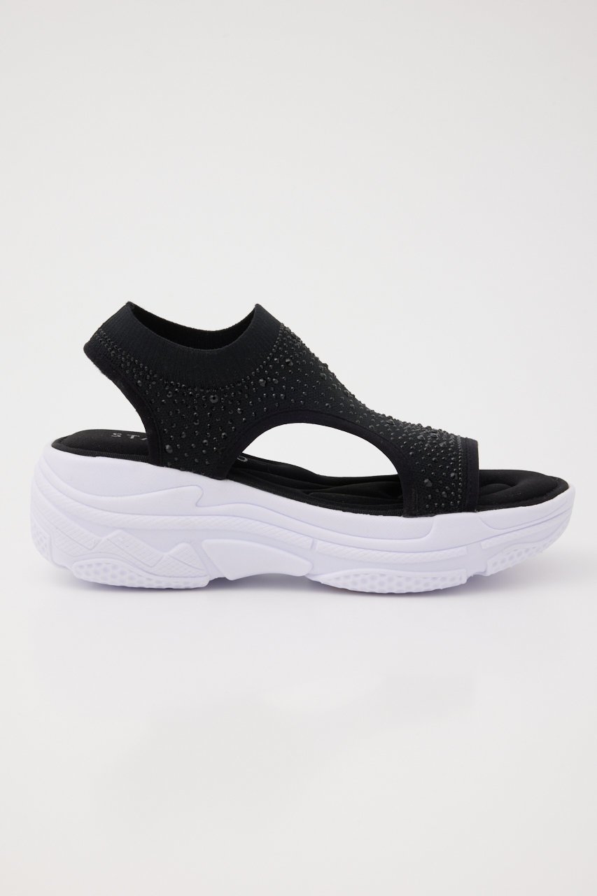 【スタッカート/STACCATO】のクリスタルカバーアップスポーツサンダル 人気、トレンドファッション・服の通販 founy(ファニー) 　ファッション　Fashion　レディースファッション　Fashion for Women　スポーツウェア　Functional & Stylish Sportswear　サンダル&ミュール　Sandals & Mules　クリスタル　Crystal, Swarovski　サンダル　Sandals, Summer Shoes　ストーン　Stone, Gem-Like　スポーツ　Sports, Activewear　フィット　Fit, Slim Fit　定番　Standard, Basic Item　軽量　Lightweight, Ultra Light　other-4|ID: prp329100004485251 ipo3291000000035502942