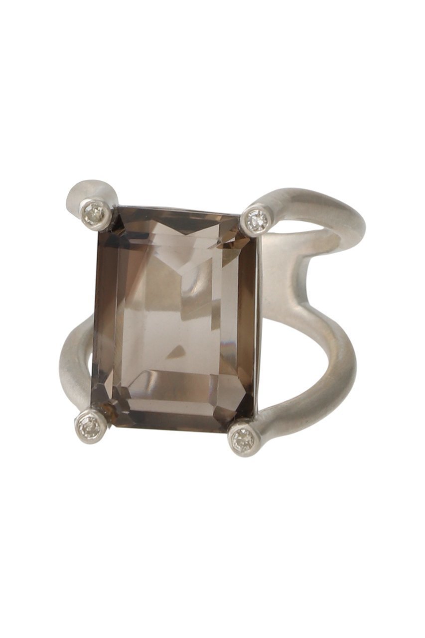 【アドリン ヒュー/Adlin Hue】のSmoky Quartz Nini リング 人気、トレンドファッション・服の通販 founy(ファニー) 　ファッション　Fashion　レディースファッション　Fashion for Women　ジュエリー　Jewelry　ストーン　Stone, Gem-Like　ダイヤモンド　Diamond, Brilliant Cut　モダン　Modern, Contemporary　 other-1|ID: prp329100004485256 ipo3291000000035788847