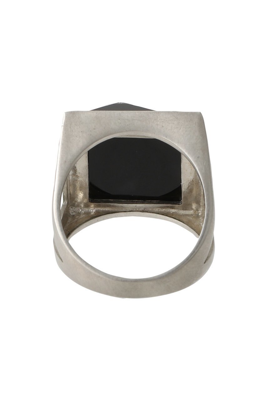 【アドリン ヒュー/Adlin Hue】のCrystallized Onyx One of a Kind Mibu リング 人気、トレンドファッション・服の通販 founy(ファニー) 　ファッション　Fashion　レディースファッション　Fashion for Women　ジュエリー　Jewelry　おすすめ　Recommended / Our Picks　スクエア　Square, Square Shape　ストーン　Stone, Gem-Like　フォルム　Silhouette, Form　モダン　Modern, Contemporary　ヴィンテージ　Vintage Style　other-4|ID: prp329100004485258 ipo3291000000035929106