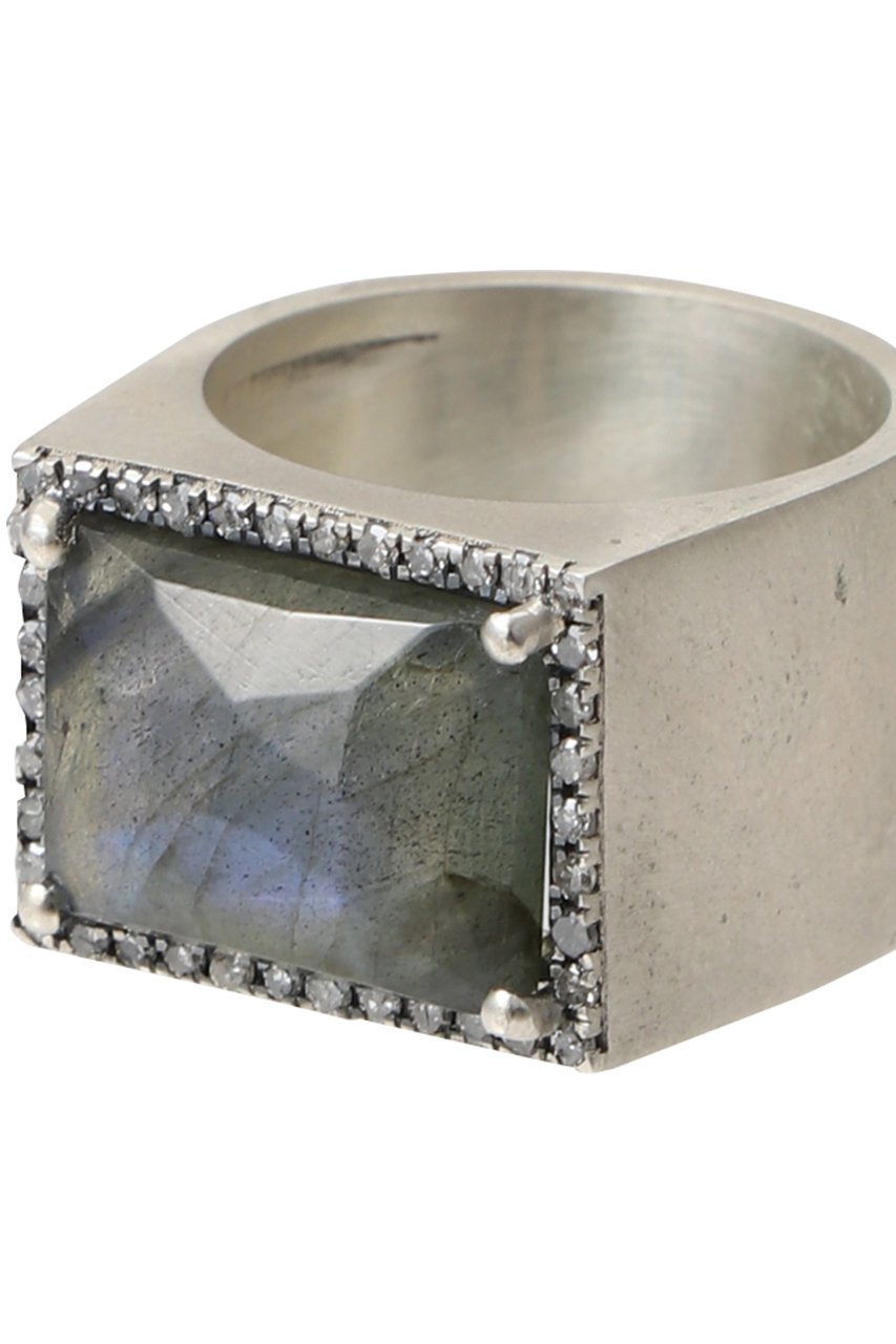 【アドリン ヒュー/Adlin Hue】のLabradorite Minya Pinky リング 人気、トレンドファッション・服の通販 founy(ファニー) ファッション Fashion レディースファッション Fashion for Women ジュエリー Jewelry スクエア Square, Square Shape ストーン Stone, Gem-Like フォルム Silhouette, Form モダン Modern, Contemporary エレガント 上品 Elegant other-5|ID: prp329100004485267 ipo3291000000035561497