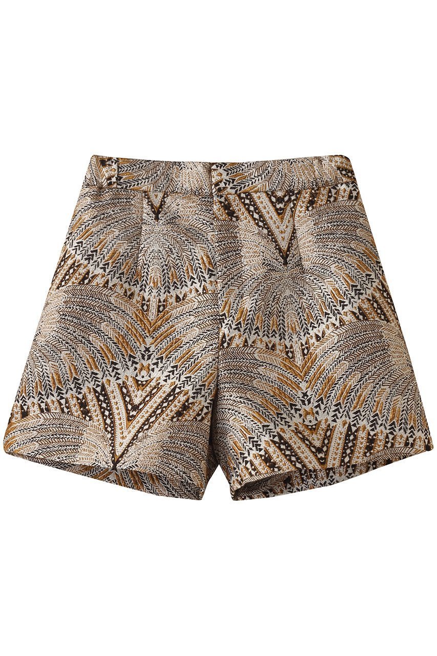 【ティーチ/TEECHI】のメタルジャカードショートパンツ 人気、トレンドファッション・服の通販 founy(ファニー) 　ファッション　Fashion　レディースファッション　Fashion for Women　パンツ　Pants & Trousers　ショートパンツ・ハーフパンツ　High-Waisted & Relaxed Shorts　ショート　Short, Short Length　ジャカード／ジャガード　Jacquard, Woven Pattern　ボトム　Bottoms, Lower Wear　メタリック　Metallic, Shiny Finish　 other-1|ID: prp329100004485279 ipo3291000000035418304