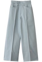 【ティーチ/TEECHI】のエアータッチツイルワイドパンツ ブルー|ID:prp329100004485284