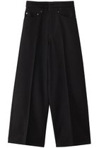 【ティーチ/TEECHI】のエアータッチツイルワイドパンツ ブラック|ID:prp329100004485284