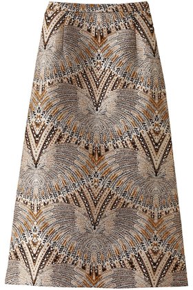 【ティーチ/TEECHI】のメタルジャカードタックスカート 人気、トレンドファッション・服の通販 founy(ファニー) ファッション Fashion レディースファッション Fashion for Women スカート Skirts ジャカード／ジャガード Jacquard, Woven Pattern バランス Balance, Style Balance フィット Fit, Slim Fit メタリック Metallic, Shiny Finish エレガント 上品 Elegant 再入荷 Restock / Back in Stock |ID:prp329100004485285