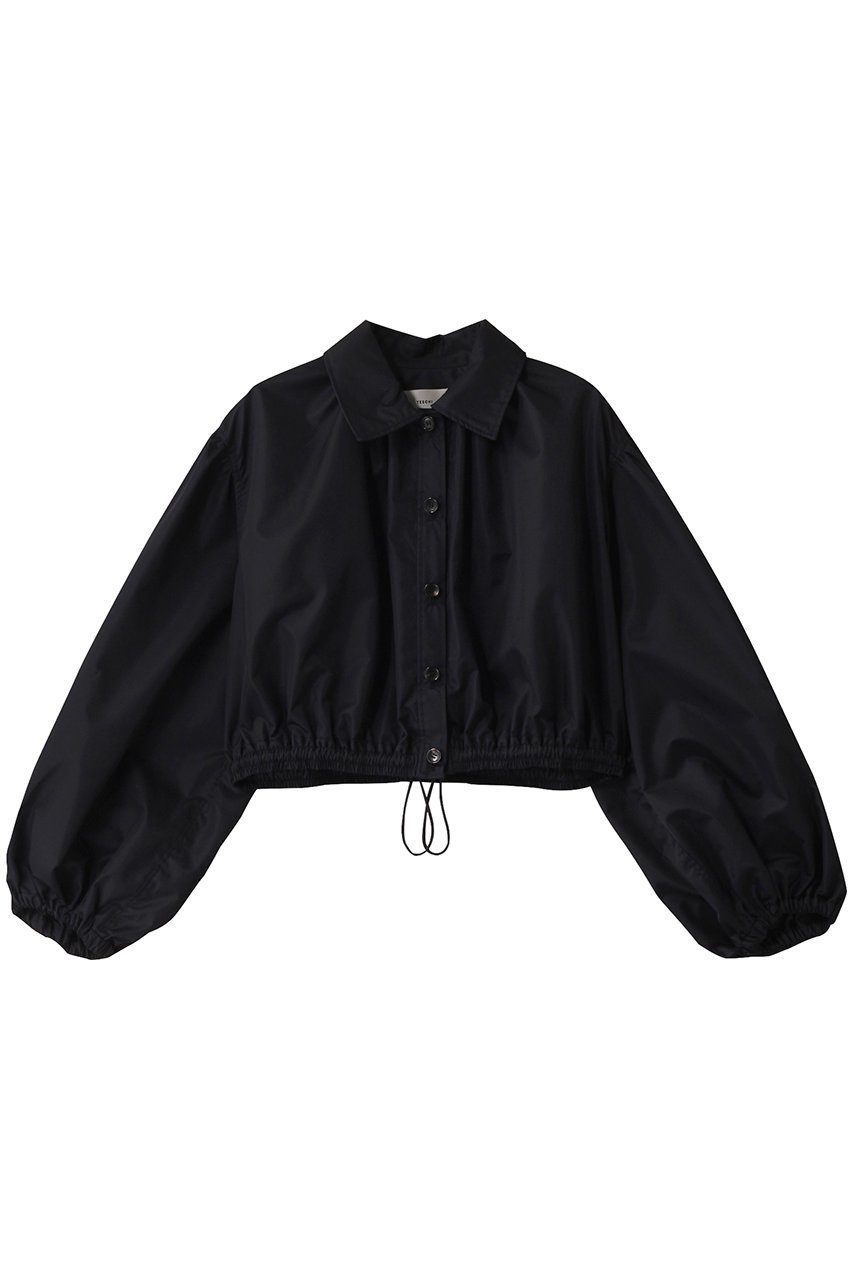 【ティーチ/TEECHI】のボリュームスリーブブルゾン インテリア・キッズ・メンズ・レディースファッション・服の通販 founy(ファニー) 　ファッション　Fashion　レディースファッション　Fashion for Women　アウター　Coat / Outerwear Collection　レディースジャケット・軽アウター　Jackets　ブルゾンジャケット・スポーティアウター　Blouson Jackets　ショート　Short, Short Length　ジャケット　Jacket, Outerwear　トレンド　Trend, Trending Now　バランス　Balance, Style Balance　ブルゾン　Blouson, Bomber Jacket　春　Spring　ネイビー|ID: prp329100004485289 ipo3291000000032812244