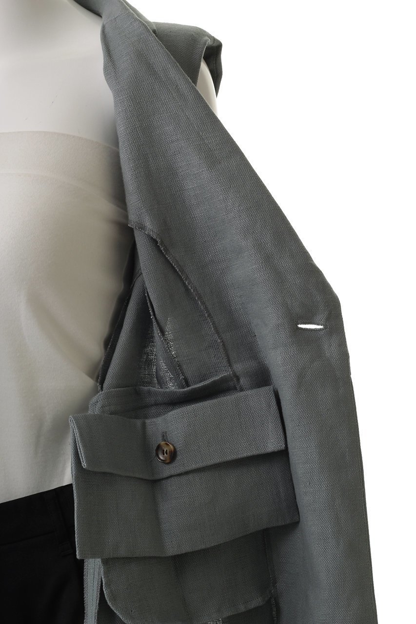 【ティーチ/TEECHI】のテーラードロングジレ 人気、トレンドファッション・服の通販 founy(ファニー) 　ファッション　Fashion　レディースファッション　Fashion for Women　アウター　Coat / Outerwear Collection　レディースジャケット・軽アウター　Jackets　シンプル　Simple, Minimal　ジャケット　Jacket, Outerwear　スマート　Smart, Elegant　ベスト　Vest, Waistcoat　ポケット　Pocket, Pocket Detail　再入荷　Restock / Back in Stock　other-7|ID: prp329100004485291 ipo3291000000035369797