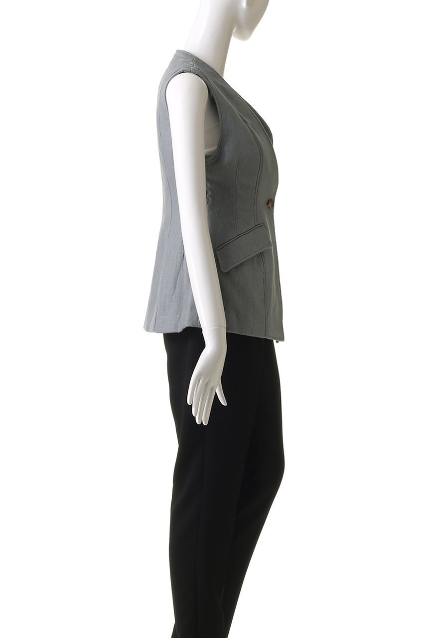 【ティーチ/TEECHI】のテーラードジレ 人気、トレンドファッション・服の通販 founy(ファニー) 　ファッション　Fashion　レディースファッション　Fashion for Women　アウター　Coat / Outerwear Collection　レディースジャケット・軽アウター　Jackets　ジャケット　Jacket, Outerwear　ベスト　Vest, Waistcoat　エレガント 上品　Elegant　other-3|ID: prp329100004485293 ipo3291000000032953706