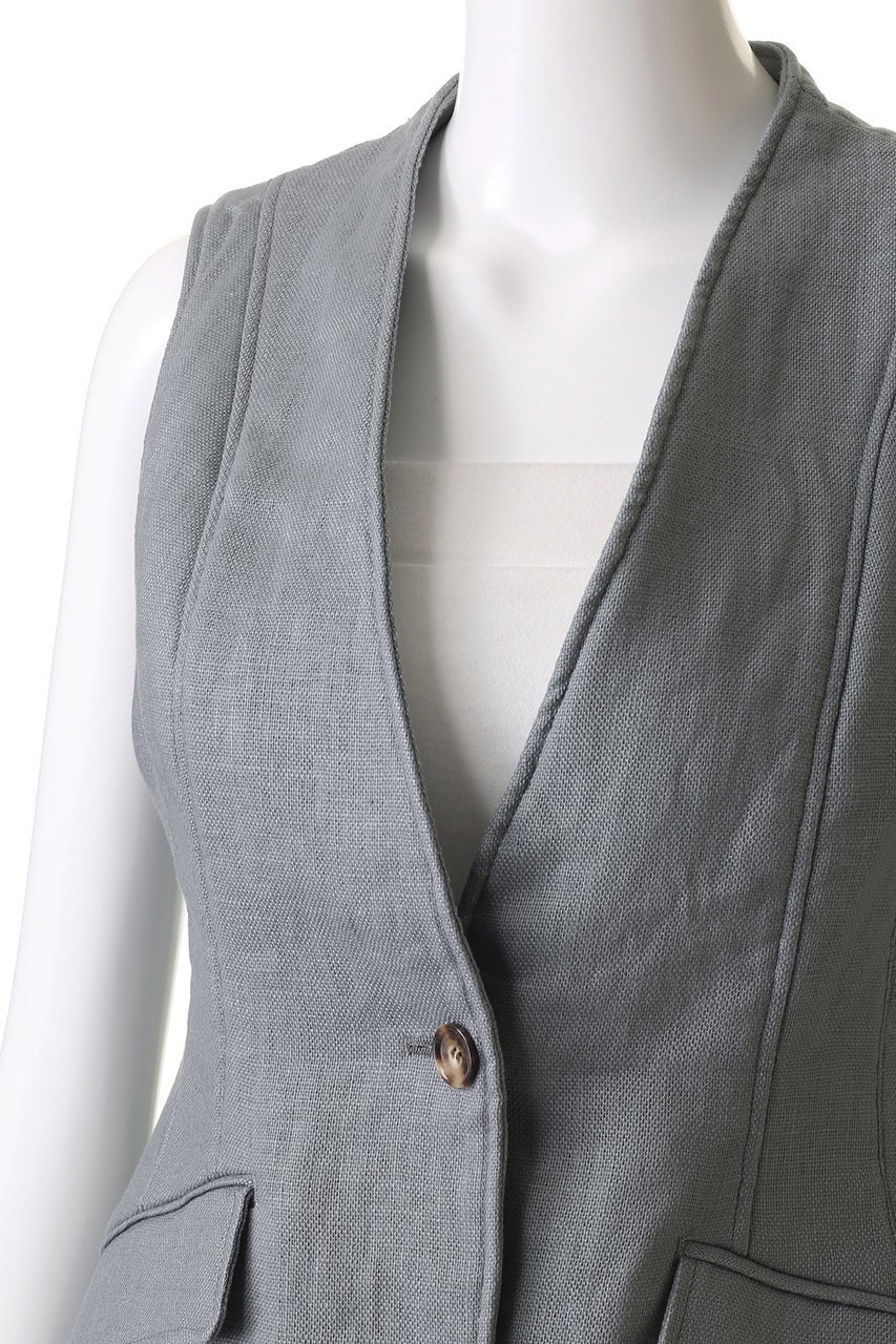 【ティーチ/TEECHI】のテーラードジレ 人気、トレンドファッション・服の通販 founy(ファニー) 　ファッション　Fashion　レディースファッション　Fashion for Women　アウター　Coat / Outerwear Collection　レディースジャケット・軽アウター　Jackets　ジャケット　Jacket, Outerwear　ベスト　Vest, Waistcoat　エレガント 上品　Elegant　other-5|ID: prp329100004485293 ipo3291000000032953711