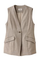 【ティーチ/TEECHI】のテーラードジレ ベージュ|ID: prp329100004485293 ipo3291000000035960582