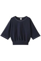 【ハンロ/HANRO】の半袖トップス ネイビー|ID:prp329100004485295