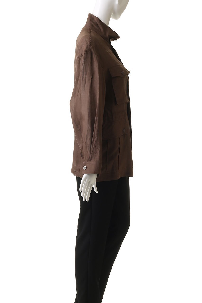 【ヒューエルミュージアム/hueLe Museum】の【STUMBLY】Sheer Military Jacket 人気、トレンドファッション・服の通販 founy(ファニー) 　ファッション　Fashion　レディースファッション　Fashion for Women　アウター　Coat / Outerwear Collection　レディースジャケット・軽アウター　Jackets　シアー　Sheer, See-Through　ジャケット　Jacket, Outerwear　ポケット　Pocket, Pocket Detail　ミリタリー　Military, Army Style　ワイド　Wide, Wide Fit　夏　Summer　春　Spring　S/S・春夏　SS, Spring/Summer, Warm Season　other-3|ID: prp329100004486778 ipo3291000000032964617