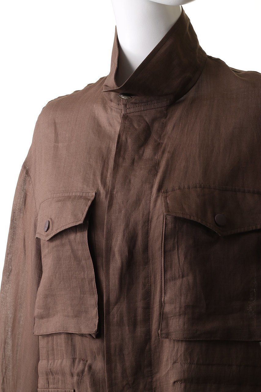 【ヒューエルミュージアム/hueLe Museum】の【STUMBLY】Sheer Military Jacket 人気、トレンドファッション・服の通販 founy(ファニー) 　ファッション　Fashion　レディースファッション　Fashion for Women　アウター　Coat / Outerwear Collection　レディースジャケット・軽アウター　Jackets　シアー　Sheer, See-Through　ジャケット　Jacket, Outerwear　ポケット　Pocket, Pocket Detail　ミリタリー　Military, Army Style　ワイド　Wide, Wide Fit　夏　Summer　春　Spring　S/S・春夏　SS, Spring/Summer, Warm Season　other-5|ID: prp329100004486778 ipo3291000000032964623