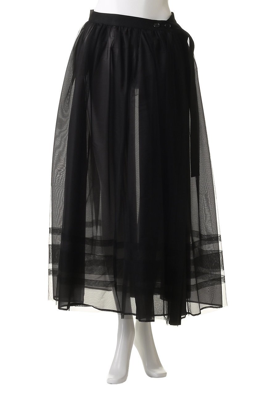【ヒューエルミュージアム/hueLe Museum】の【STUMBLY】Tulle/Organdy Layered Skirt 人気、トレンドファッション・服の通販 founy(ファニー) 　ファッション　Fashion　レディースファッション　Fashion for Women　スカート　Skirts　ロングスカート　Long Skirts / Maxi & Midi Skirts　インナー　Innerwear　エアリー　Airy Texture　オーガンジー　Organza Fabric　シアー　Sheer, See-Through　チュール　Tulip, Tulip Motif　ロング　Long, Long-Length　other-2|ID: prp329100004486810 ipo3291000000032826199