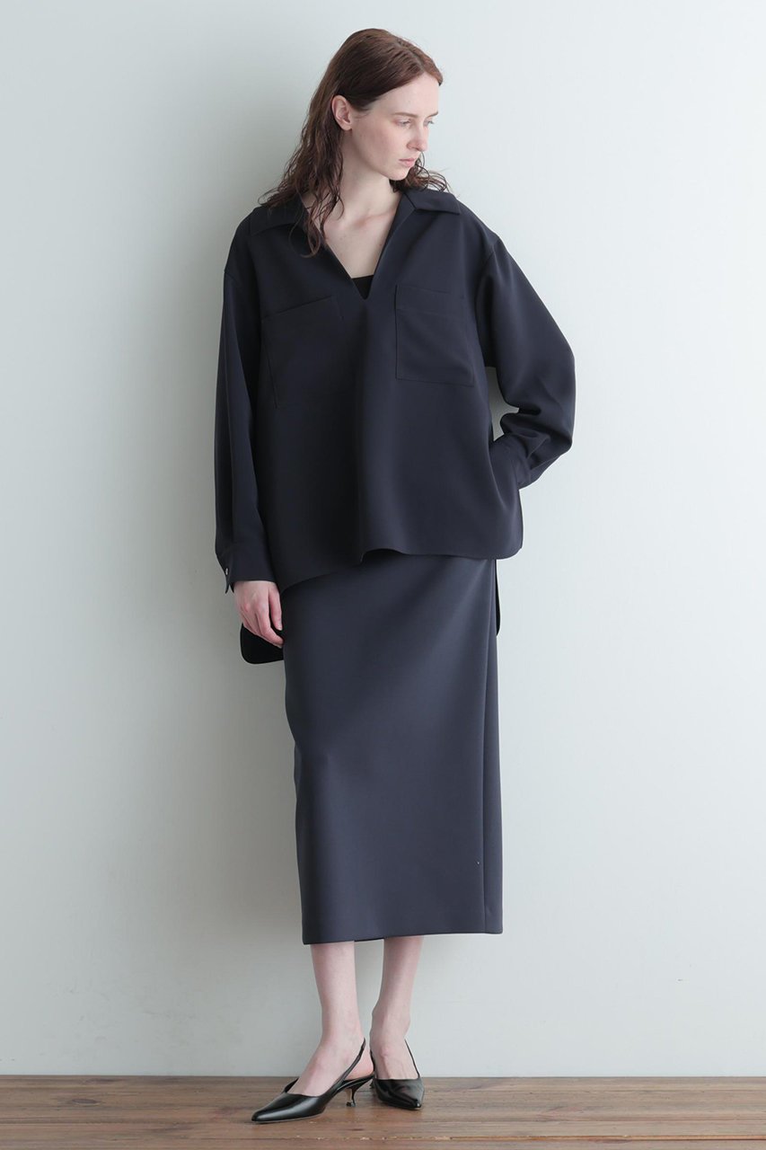 【ル フィル/LE PHIL】のスキューバジャージースカート 人気、トレンドファッション・服の通販 founy(ファニー) 　ファッション　Fashion　レディースファッション　Fashion for Women　スカート　Skirts　ロングスカート　Long Skirts / Maxi & Midi Skirts　カットソー　Cut and Sewn Top　コルセット　Corset, Bustier　フォルム　Silhouette, Form　ロング　Long, Long-Length　other-2|ID: prp329100004486812 ipo3291000000036612374