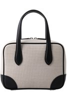 【ヴァジック/VASIC】のAmber Mini Mini Canvas ハンドバッグ 人気、トレンドファッション・服の通販 founy(ファニー) ファッション Fashion レディースファッション WOMEN バッグ Bag アクセサリー Accessories キャンバス Canvas コンビ Combination ハンドバッグ Handbag フォルム Form |ID:prp329100004486827