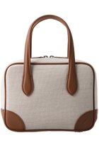 【ヴァジック/VASIC】のAmber Mini Mini Canvas ハンドバッグ 人気、トレンドファッション・服の通販 founy(ファニー) ファッション Fashion レディースファッション Fashion for Women バッグ Bags アクセサリー Fashion Accessories キャンバス Canvas, Canvas Fabric コンビ Combo, Combination Style フォルム Silhouette, Form thumbnail テラコッタ|ID: prp329100004486827 ipo3291000000032779312