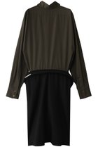 【メゾン マルジェラ/MAISON MARGIELA】のミディドレス 人気、トレンドファッション・服の通販 founy(ファニー) ファッション Fashion レディースファッション Fashion for Women ワンピース Dresses フォーマル・パーティードレス・結婚式用ドレス Elegant & Casual Dresses チュニック Tunic Tops & Dresses オケージョン Occasion Wear チュニック Tunic, Long Top ドレス Dress, One-Piece パーティ Party, Party Style thumbnail ダークブラウンアンドブラック|ID: prp329100004486835 ipo3291000000034954911