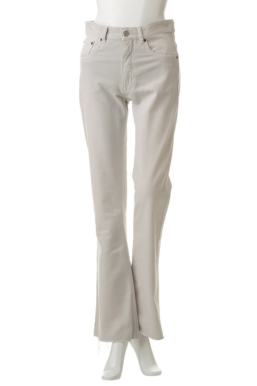 【エムエム6 メゾン マルタン マルジェラ/MM6 Maison Martin Margiela】の5ポケットデニムパンツ 人気、トレンドファッション・服の通販 founy(ファニー) 　ファッション　Fashion　レディースファッション　Fashion for Women　パンツ　Pants & Trousers　デニムパンツ・ジーンズ・美脚デニム　Denim Jeans & Pants　デニム　Denim, Jeans Material　フィット　Fit, Slim Fit　フレア　Flare, Flared　other-2|ID: prp329100004486837 ipo3291000000032903808