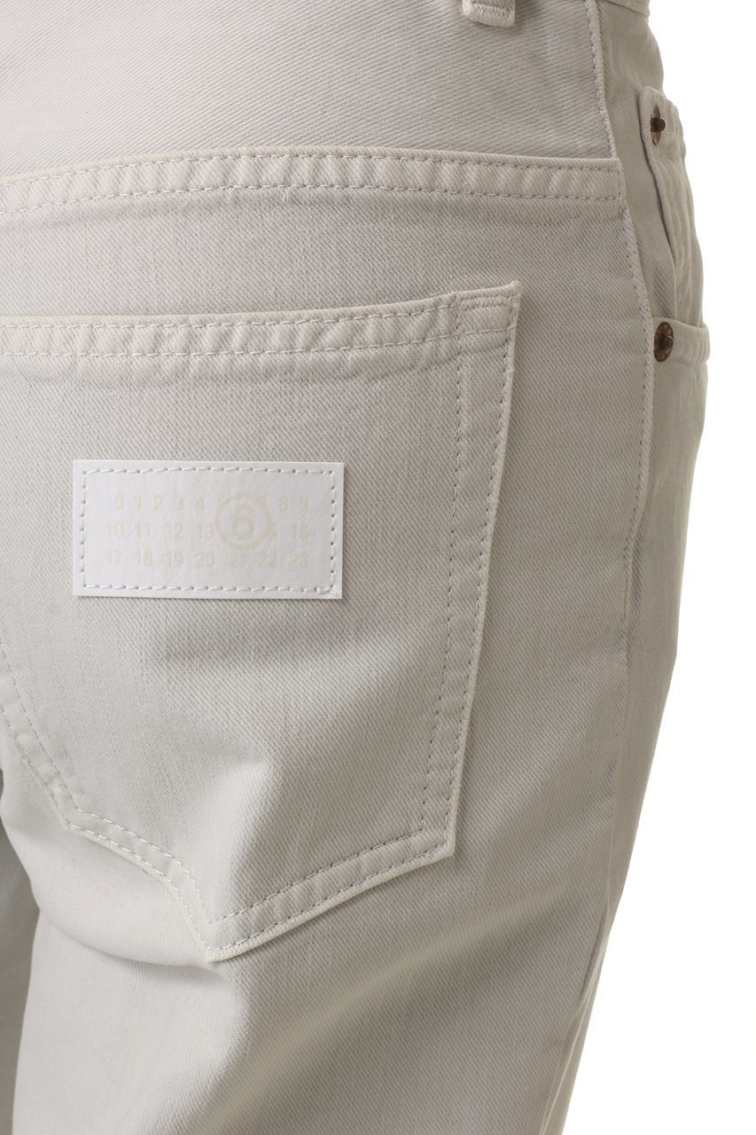 【エムエム6 メゾン マルタン マルジェラ/MM6 Maison Martin Margiela】の5ポケットデニムパンツ 人気、トレンドファッション・服の通販 founy(ファニー) 　ファッション　Fashion　レディースファッション　Fashion for Women　パンツ　Pants & Trousers　デニムパンツ・ジーンズ・美脚デニム　Denim Jeans & Pants　デニム　Denim, Jeans Material　フィット　Fit, Slim Fit　フレア　Flare, Flared　other-6|ID: prp329100004486837 ipo3291000000032903818
