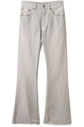 【エムエム6 メゾン マルタン マルジェラ/MM6 Maison Martin Margiela】 5ポケットデニムパンツ人気、トレンドファッション・服の通販 founy(ファニー) ファッション Fashion レディースファッション Fashion for Women パンツ Pants & Trousers デニムパンツ・ジーンズ・美脚デニム Denim Jeans & Pants デニム Denim, Jeans Material フィット Fit, Slim Fit フレア Flare, Flared |ID:prp329100004486837