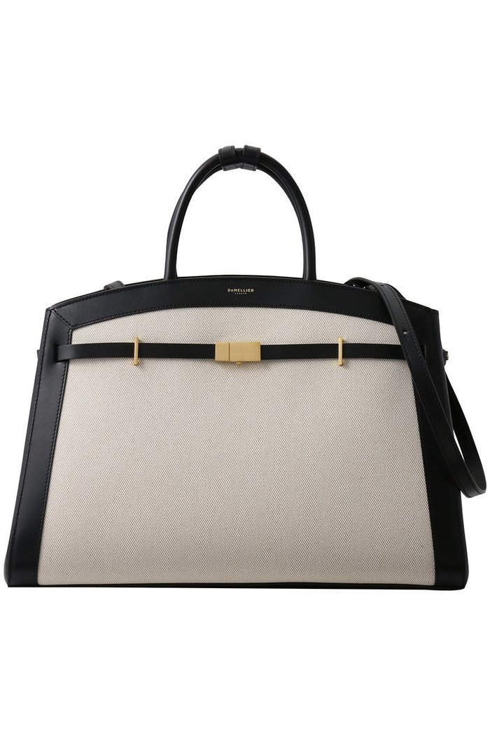 【デメリエー ロンドン/DEMELLIER LONDON】のThe Hudson キャンバスコンビハンドバッグ インテリア・キッズ・メンズ・レディースファッション・服の通販 founy(ファニー) https://founy.com/ ファッション Fashion レディースファッション Fashion for Women バッグ Bags キャンバス Canvas, Canvas Fabric リュクス Luxury, Elegant, High-End, Chic |ID: prp329100004486842 ipo3291000000032779283