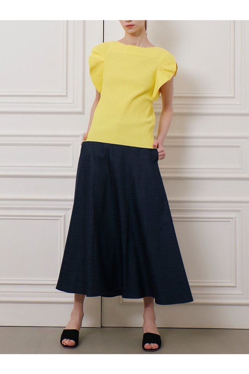 【アルアバイル/allureville】の【LOULOU WILLOUGHBY】デニムライクマーメイドスカート 人気、トレンドファッション・服の通販 founy(ファニー) 　ファッション　Fashion　レディースファッション　WOMEN　スカート　Skirt　ロングスカート　Long Skirt　シルバー　Silver　シンプル　Simple　デニム　Denim　マーメイド　Mermaid　ロング　Long　エレガント 上品　Elegant　夏　Summer　春　Spring　S/S・春夏　Ss・Spring/Summer　other-8|ID: prp329100004486854 ipo3291000000031630424