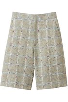 【アルアバイル/allureville】の【Loulou Willoughby】LINTONツイードハーフパンツ 人気、トレンドファッション・服の通販 founy(ファニー) ファッション Fashion レディースファッション Fashion for Women パンツ Pants & Trousers ショートパンツ・ハーフパンツ High-Waisted & Relaxed Shorts おすすめ Recommended / Our Picks ショート Short, Short Length シンプル Simple, Minimal セットアップ Set-Up, Coordinated Outfit ツイード Twill, Twill Weave thumbnail ブルー系|ID: prp329100004486860 ipo3291000000032903702