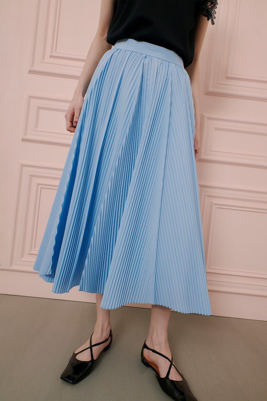 【アルアバイル/allureville】の【Loulou Willoughby】ランダムアコーディオンプリーツスカート 人気、トレンドファッション・服の通販 founy(ファニー) 　ファッション　Fashion　レディースファッション　Fashion for Women　スカート　Skirts　プリーツスカート / 上品フェミニンスタイル　Pleated Skirts　ロングスカート　Long Skirts / Maxi & Midi Skirts　フェミニン　Feminine, Girly　プリーツ　Pleats, Pleated　ランダム　Random, Irregular　ロング　Long, Long-Length　夏　Summer　春　Spring　S/S・春夏　SS, Spring/Summer, Warm Season　other-6|ID: prp329100004486861 ipo3291000000032707127