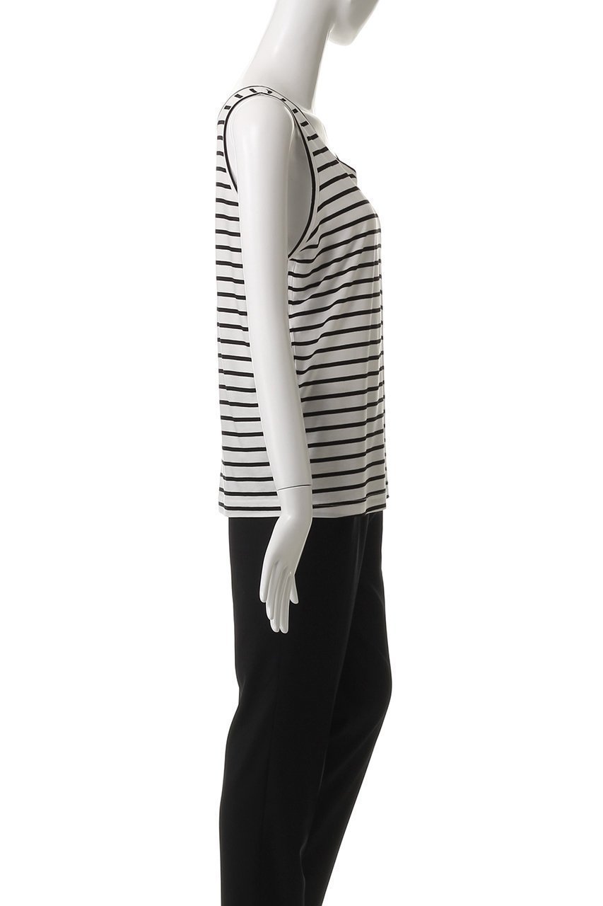 【ミズイロ インド/mizuiro ind】のtank top トップ 人気、トレンドファッション・服の通販 founy(ファニー) 　ファッション　Fashion　レディースファッション　Fashion for Women　トップス・カットソー　Cut & Sew Tops　キャミソール&ノースリーブ　Camisoles & Sleeveless Tops　シャツ・ブラウス・オフィスカジュアル　Elegant Blouses & Button-Ups　ロングTシャツ・Tシャツ　Longline T-Shirts & Tees　カットソー・ベーシックTシャツ　Cut-and-Sewn Tops / Stretch Tees & Basics　インナー　Innerwear　キャミソール　Camisole, Spaghetti Strap Top　シンプル　Simple, Minimal　ジャケット　Jacket, Outerwear　タンク　Tank Top, Sleeveless Top　ボーダー　Border, Stripe　モノトーン　Monotone, Black and White　夏　Summer　other-3|ID: prp329100004486866 ipo3291000000032809316