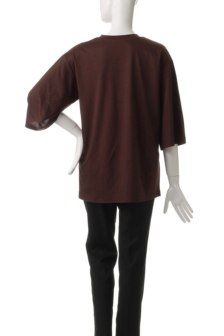 【エリオポール/heliopole】のBIGスリーブ TEE 人気、トレンドファッション・服の通販 founy(ファニー) 　ファッション　Fashion　レディースファッション　Fashion for Women　トップス・カットソー　Cut & Sew Tops　シャツ・ブラウス・オフィスカジュアル　Elegant Blouses & Button-Ups　ロングTシャツ・Tシャツ　Longline T-Shirts & Tees　カットソー・ベーシックTシャツ　Cut-and-Sewn Tops / Stretch Tees & Basics　ショート　Short, Short Length　シンプル　Simple, Minimal　スリーブ　Sleeve, Long Sleeve / Short Sleeve　リラックス　Relax, Relaxed Fit　エレガント 上品　Elegant　再入荷　Restock / Back in Stock　夏　Summer　other-4|ID: prp329100004486868 ipo3291000000035060829