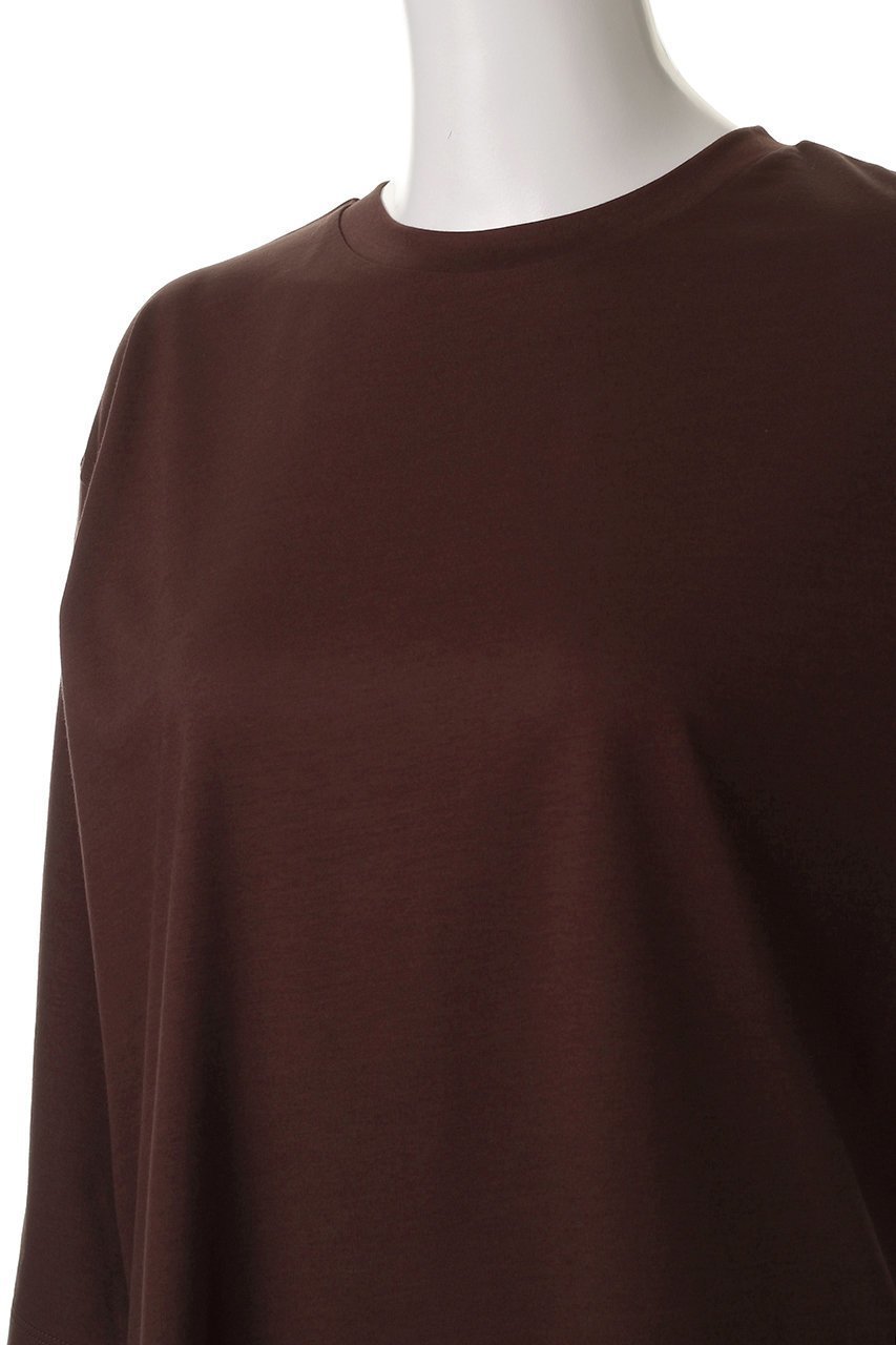 【エリオポール/heliopole】のBIGスリーブ TEE 人気、トレンドファッション・服の通販 founy(ファニー) 　ファッション　Fashion　レディースファッション　Fashion for Women　トップス・カットソー　Cut & Sew Tops　シャツ・ブラウス・オフィスカジュアル　Elegant Blouses & Button-Ups　ロングTシャツ・Tシャツ　Longline T-Shirts & Tees　カットソー・ベーシックTシャツ　Cut-and-Sewn Tops / Stretch Tees & Basics　ショート　Short, Short Length　シンプル　Simple, Minimal　スリーブ　Sleeve, Long Sleeve / Short Sleeve　リラックス　Relax, Relaxed Fit　エレガント 上品　Elegant　再入荷　Restock / Back in Stock　夏　Summer　other-5|ID: prp329100004486868 ipo3291000000035060830