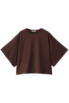 【エリオポール/heliopole】のスリットスリーブ TEE ダークブラウン|ID: prp329100004486870 ipo3291000000031630546