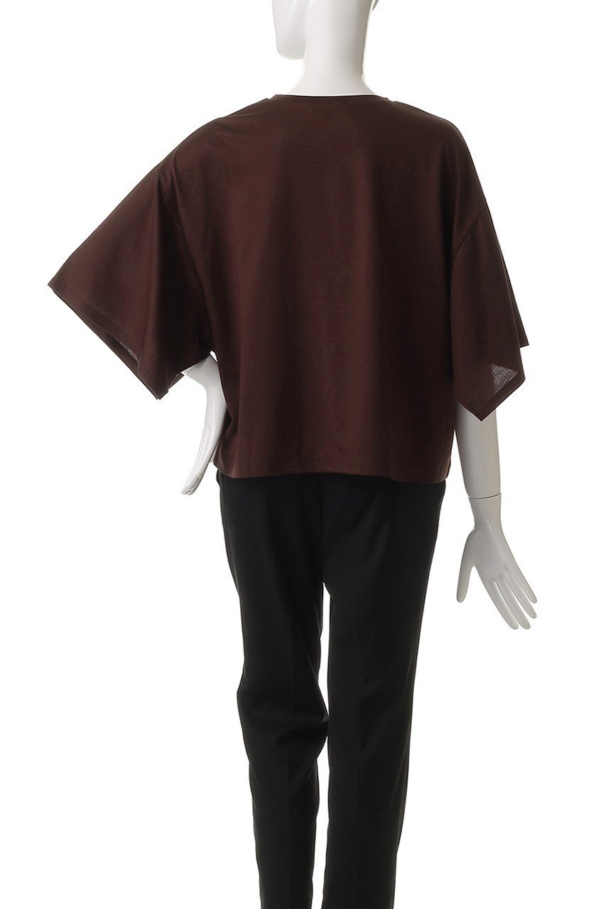 【エリオポール/heliopole】のスリットスリーブ TEE 人気、トレンドファッション・服の通販 founy(ファニー) 　ファッション　Fashion　レディースファッション　WOMEN　トップス・カットソー　Tops/Tshirt　シャツ/ブラウス　Shirts/Blouses　ロング / Tシャツ　T-Shirts　カットソー　Cut and Sewn　ショート　Short　シンプル　Simple　スリット　Slit　スリーブ　Sleeve　バランス　Balance　エレガント 上品　Elegant　再入荷　Restock/Back In Stock/Re Arrival　夏　Summer　other-4|ID: prp329100004486870 ipo3291000000031630549