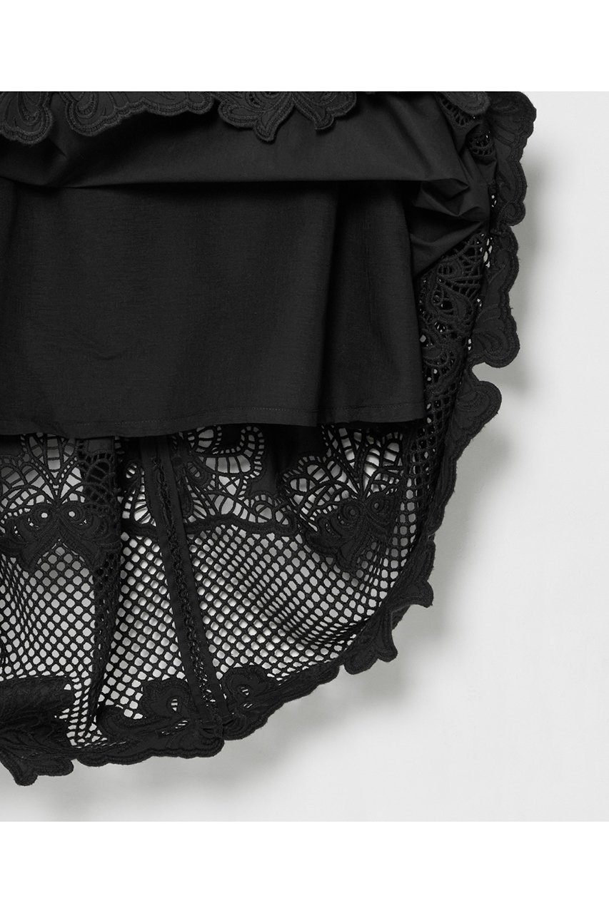 【アルアバイル/allureville】の【LOULOU WILLOUGHBY】エンブロイダリーノースリワンピース 人気、トレンドファッション・服の通販 founy(ファニー) 　ファッション　Fashion　レディースファッション　Fashion for Women　ワンピース　Dresses　チュニック　Tunic Tops & Dresses　ギャザー　Gathered, Ruffled　サマー　Summer, Summer Style　スクエア　Square, Square Shape　チュニック　Tunic, Long Top　デコルテ　Décolleté, Neckline　ドレス　Dress, One-Piece　フィット　Fit, Slim Fit　メッシュ　Mesh, Net Fabric　モダン　Modern, Contemporary　ロング　Long, Long-Length　夏　Summer　other-6|ID: prp329100004486894 ipo3291000000032707257