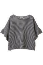 【アナイ/ANAYI】の和紙ガーターフリル袖プルオーバー ホワイト2|ID: prp329100004486930 ipo3291000000036884769