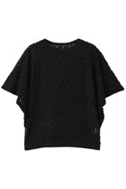 【アナイ/ANAYI】のパピヨンシャギーJQプルオーバー 人気、トレンドファッション・服の通販 founy(ファニー) ファッション Fashion レディースファッション Fashion for Women トップス・カットソー Cut & Sew Tops ニット Knit Tops & Sweaters カジュアルプルオーバー・ニットトップス Pullovers & Knit Tops / Casual Pullovers スリーブ Sleeve, Long Sleeve / Short Sleeve トレンド Trend, Trending Now ファブリック Fabric, Textile フレア Flare, Flared 再入荷 Restock / Back in Stock 夏 Summer 春 Spring S/S・春夏 SS, Spring/Summer, Warm Season thumbnail ブラック|ID: prp329100004486933 ipo3291000000035053176